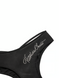 Трусики с открытой ягодичной линией Victoria's Secret Shine Script XS, черные 27345861 фото 4