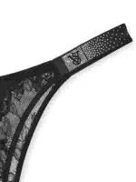 Трусики бразиліана Victoria's Secret Very Sexy Shine Strap Lace Crotchless Brazilian Panty — изображение 4