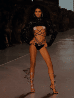 Боді Вікторія Сикрет Very Sexy Starstruck Shine Strappy Crotchless Teddy — изображение 5