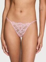 Трусики тонг Вікторія Сікрет Dream Angels Twinkle Strap Lace V-String Panty