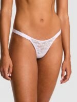 Мереживні трусики тонг PINK Wink Bling Lace Micro Thong Panty