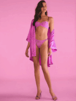 Комплект білизни Victoria's Secret Dream Angels Wicked Twinkle Strap Unlined Lace Balconette Bra - Зображення 4