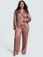 Піжама Victoria's Secret Glazed Satin Dew Drop Long Pajama Set