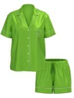 Піжама Victoria's Secret Glazed Satin Heart Short Pajama Set — изображение 4