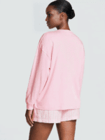 Піжама Victoria's Secret Flannel Long-Sleeve Short Tee-Jama Set — изображение 2