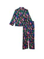 Атласная піжама Victoria's Secret Satin Long PJ Set — изображение 4