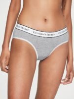 Хлопковые трусики Victoria's Secret Logo Cotton Hiphugger Panty