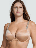 Комплект білизни Victoria's Secret Very Sexy Shine Strap Smooth Push-Up Bra — изображение 2