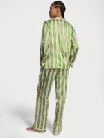 Атласна піжама Victoria's Secret Glazed Satin Long Pajama Set — изображение 2