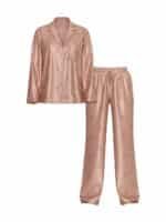 Атласна піжама VICTORIA'S SECRET Satin Long PJ Set - Зображення 4
