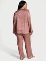 Піжама Victoria's Secret Glazed Satin Dew Drop Long Pajama Set - Зображення 2