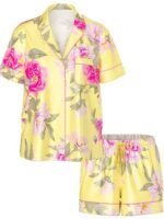 Піжама Victoria's Secret Glazed Satin Heart Short Pajama Set - Зображення 3