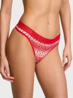 Мереживні трусики тонг Victoria's Secret Lace Thong Panty