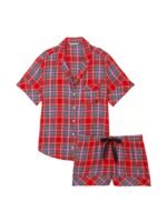 Піжама Victoria's Secret Flannel Short Pajama Set — изображение 3