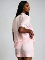 Піжама Victoria's Secret Satin Short Pajama Set - Зображення 2