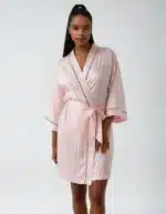 Сатиновий халат Victoria's Secret Backstage Satin Sparkle Short