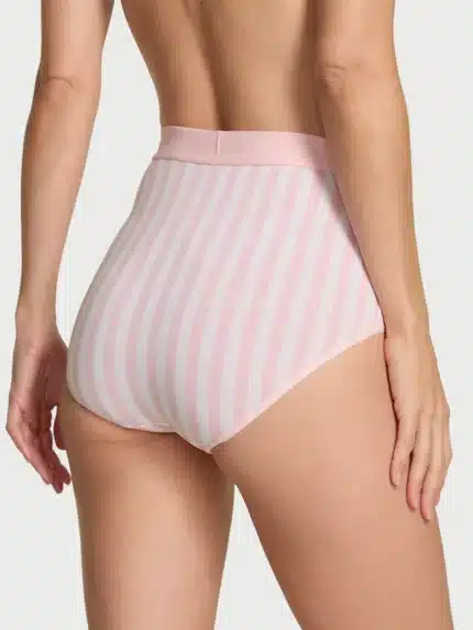 Бавовняні трусики Victoria's Secret Cotton Logo Cotton Modern Brief Panty